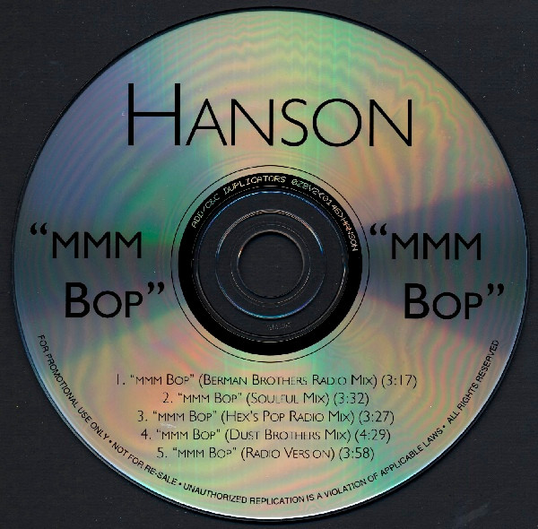 HANSON - MMMBOP MMM BOP CD SINGLE