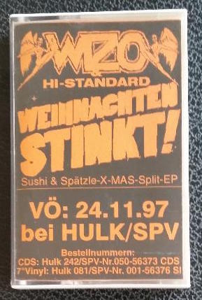 WIZO & Hi-Standard – Weihnachten Stinkt! (1997, CD) - Discogs