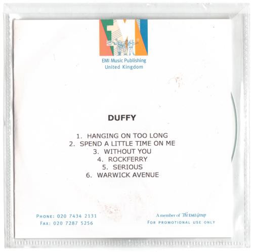 descargar álbum Duffy - Untitled
