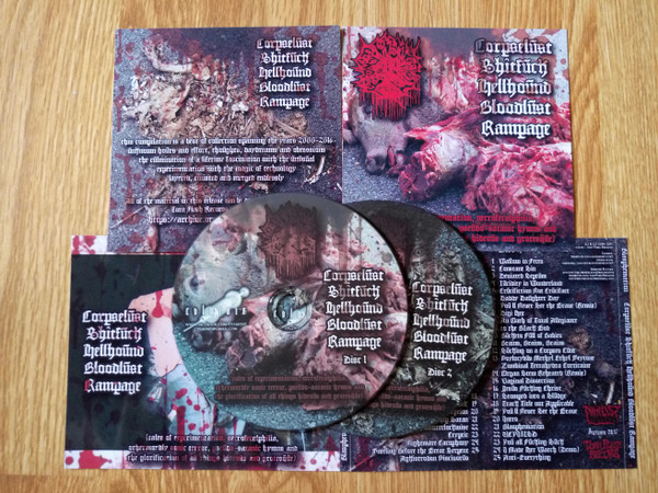 ladda ner album Blasphemation - Corpselust Shitfuck Hellhound Bloodlust Rampage