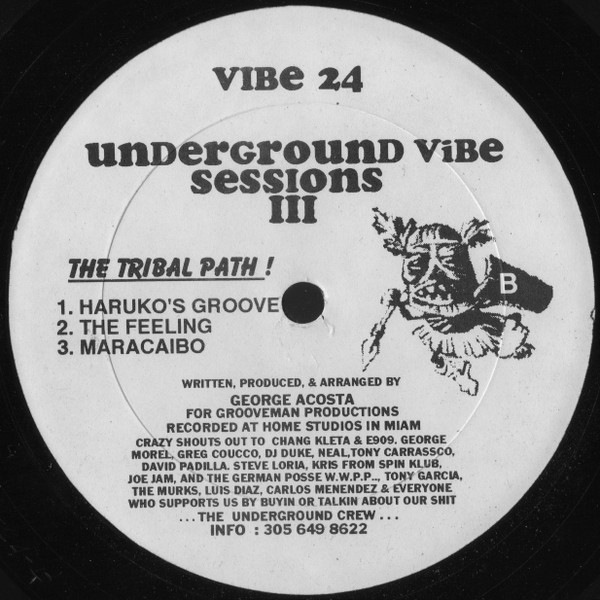 Underground Vibe Sessions III (1994, Vinyl) - Discogs