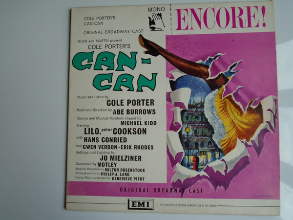 Cole Porter – Cole Porter's Can-Can (Original Broadway cast