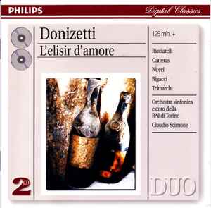 Gaetano Donizetti - L’Elisir D’Amore album cover