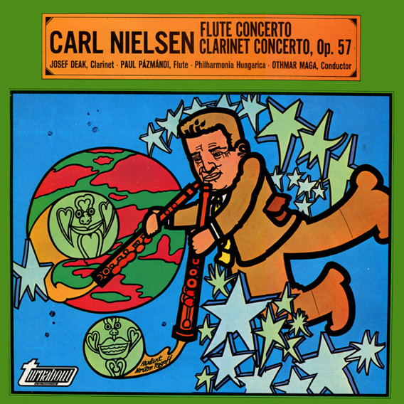 Carl Nielsen – Flute Concerto / Clarinet Concerto, Op. 57 (1970