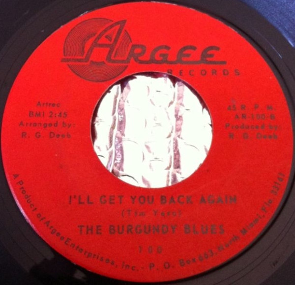 descargar álbum The Burgundy Blues - Nothing Without You Ill Get You Back Again