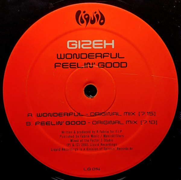 ladda ner album Gizeh - Wonderful Feelin Good