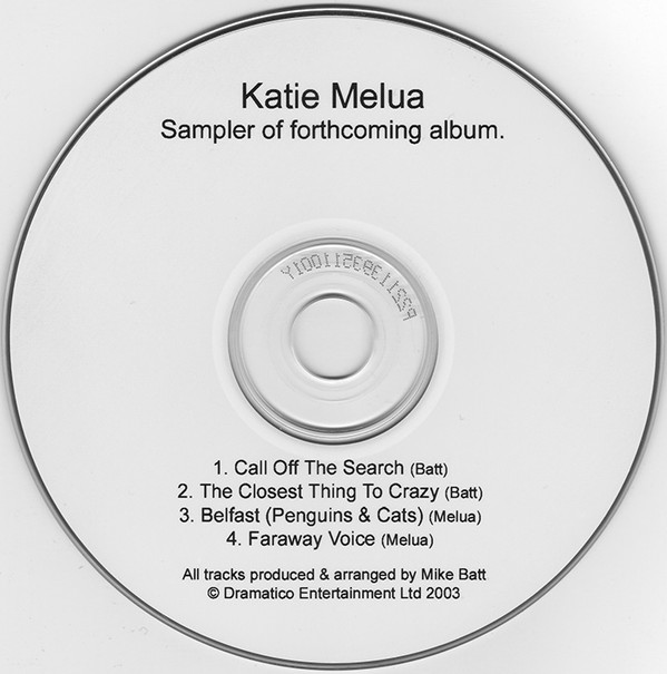 baixar álbum Katie Melua - Sampler Of Forthcoming Album
