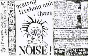 Chaos Ch. – Destroy Freedom And Chaos (1995, Cassette) - Discogs