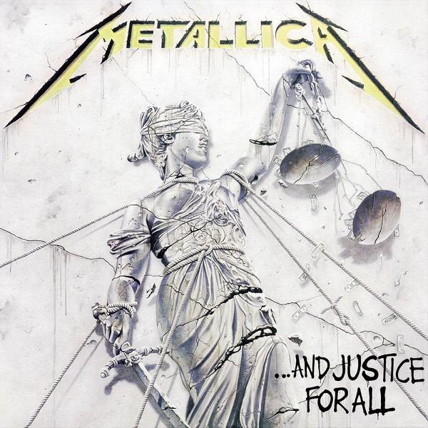 Metallica imprimée Justice For All 40 x 40 x 2.5 cm 