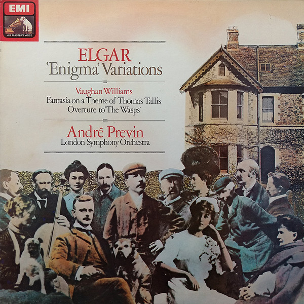 Elgar, Vaughan Williams, André Previn, London Symphony