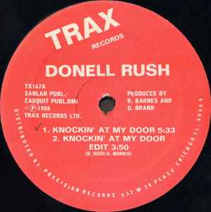Donnell Rush - Knockin' At My Door album cover