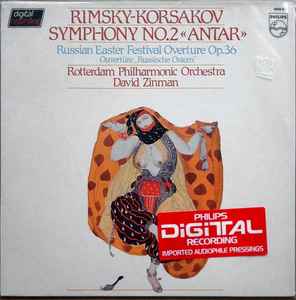 Nikolai Rimsky-Korsakov - Symphony No. 2 "Antar" - Russian Easter Festival Overture album cover