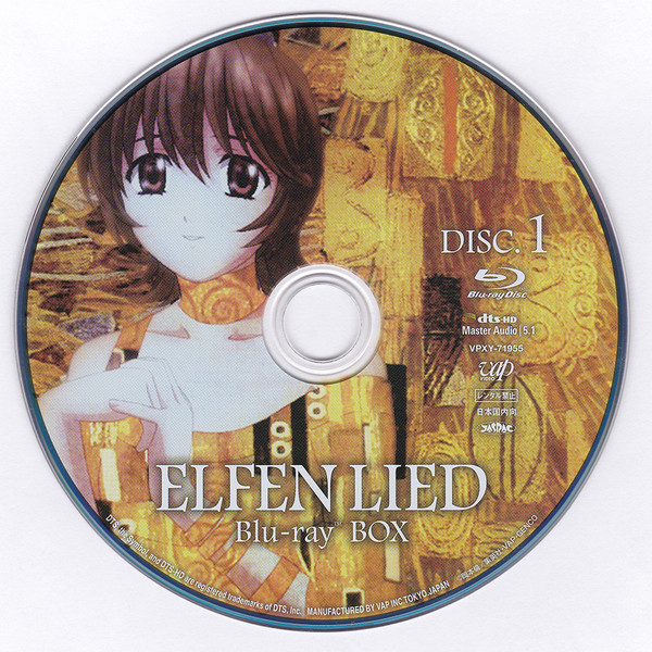last ned album Various - Elfen Lied Blu ray Box