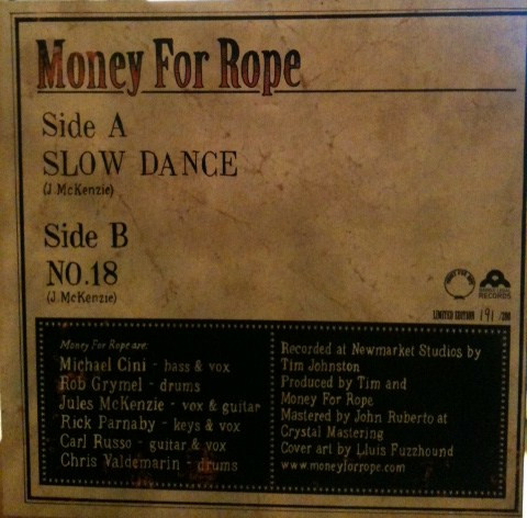 lataa albumi Money For Rope - Slow Dance No 18