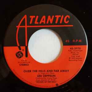 Graze fake Armchair Led Zeppelin – Over The Hills And Far Away (1977, SP - Specialty Pressing,  Vinyl) - Discogs