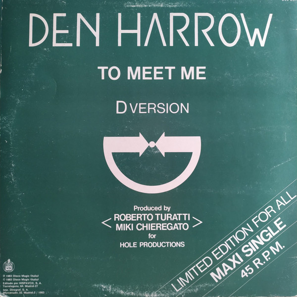 lataa albumi Den Harrow - To Meet Me