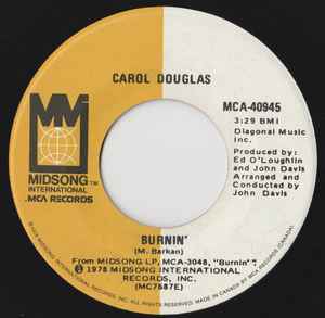 Burnin' - Carol Douglas