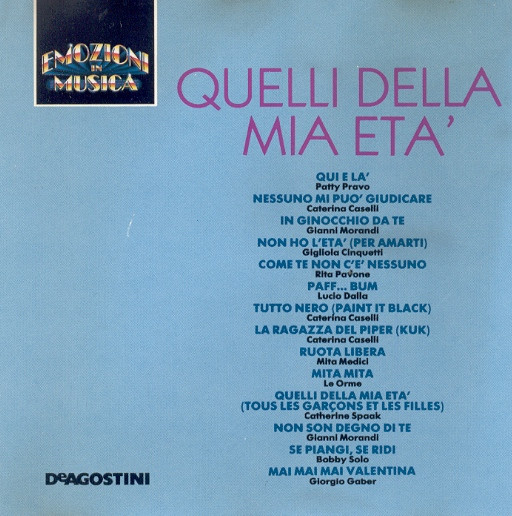 Album herunterladen Various - Quelli Della Mia Eta