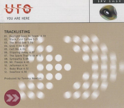 UFO – You Are Here (2004, CD) - Discogs