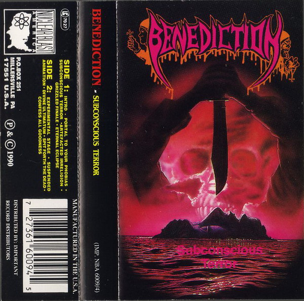 Benediction – Subconscious Terror (1990, Cassette) - Discogs