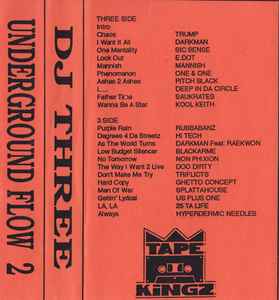 Three – Underground Flow (1996, Cassette) -