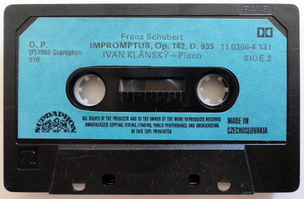 baixar álbum Schubert, Ivan Klánský - Impromptus D 899 935