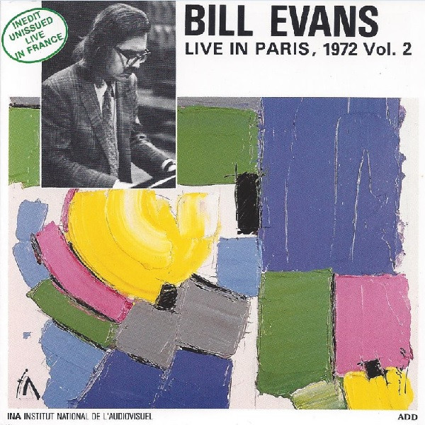 Bill Evans – Live In Paris, 1972 Vol. 2 (1988, CD) - Discogs