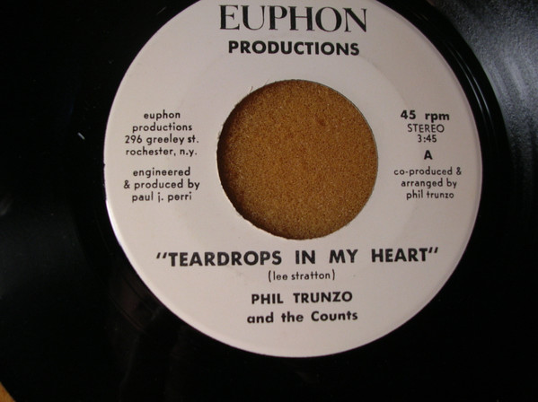 lataa albumi Phil Trunzo And The Counts - Teardrops In My Heart