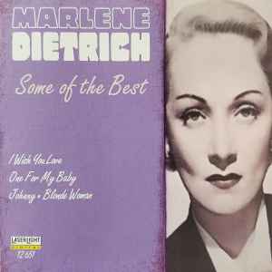 Marlene Dietrich - Some Of The Best album cover