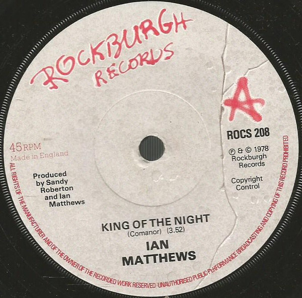 Album herunterladen Ian Matthews - King Of The Night