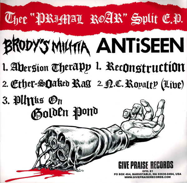 lataa albumi Download Brody's Militia Antiseen - The Primal Roar Split EP album