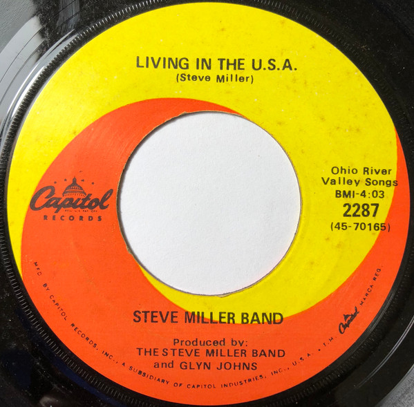 Album herunterladen Steve Miller Band - Living In The USA Quicksilver Girl