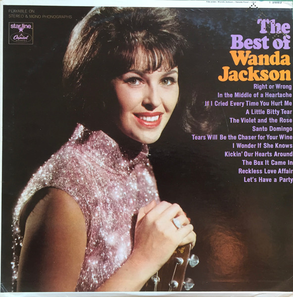 Wanda Jackson – The Best Of Wanda Jackson (1968, Scranton Press