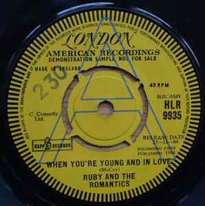Ruby And The Romantics - When You're Young And In Love album cover