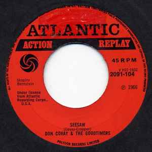 Don Covay & The Goodtimers - Seesaw album cover