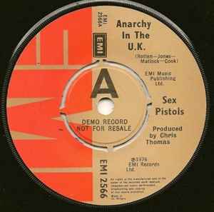 Sex Pistols – Anarchy In The UK (1976, Vinyl) - Discogs
