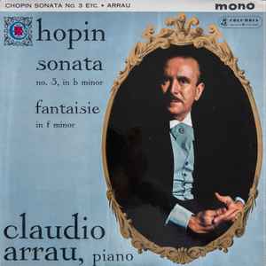 Frédéric Chopin - Sonata No. 3, In B Minor / Fantaisie In F Minor album cover