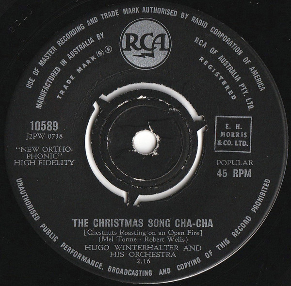 Hugo Winterhalter Orchestra Rudolph The Red Nosed Reindeer Cha