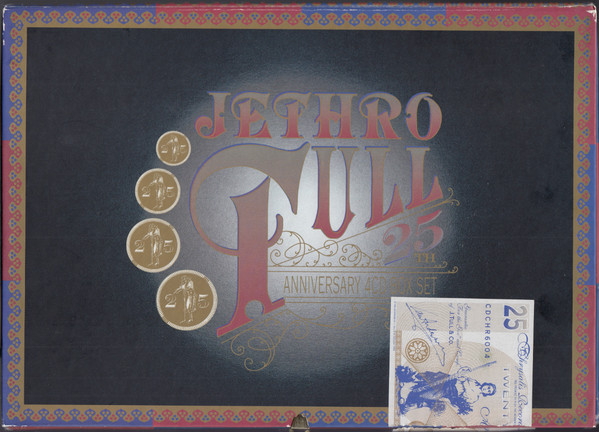 Jethro Tull – 25th Anniversary 4CD Box Set (1993, CD) - Discogs