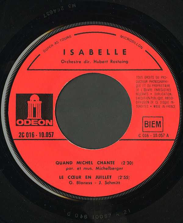 Album herunterladen Isabelle - Quand Michel Chante