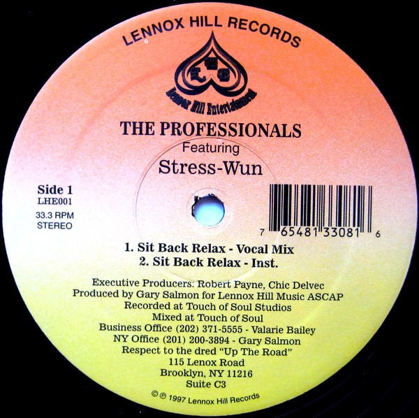 The Professionals – Sit Back Relax (1997, Vinyl) - Discogs