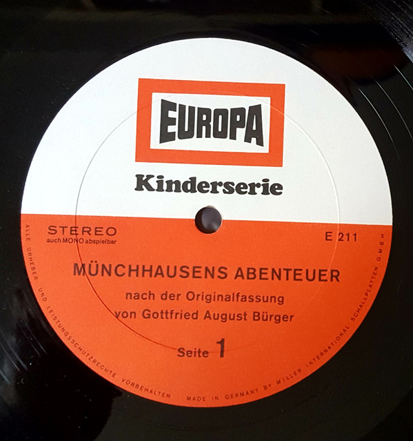 télécharger l'album Gottfried August Bürger - Münchhausens Abenteuer