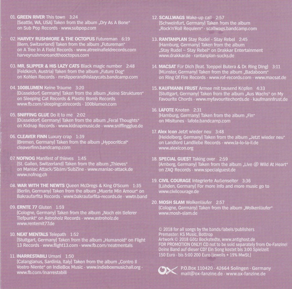 lataa albumi Various - Ox Compilation 141
