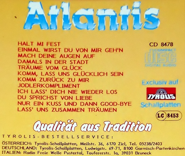 last ned album Atlantis - Komm zurück zu mir