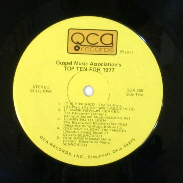 Album herunterladen Various - Gospel Music Associations Top Ten For 1977