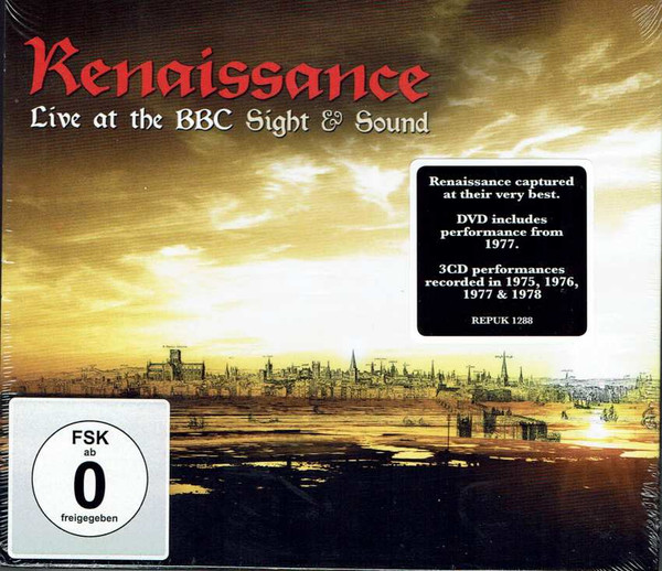 Renaissance – Live At The BBC Sight & Sound (2016, Region Free ...