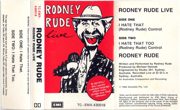 télécharger l'album Rodney Rude - Live