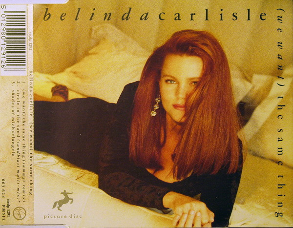 Belinda Carlisle – (We Want) The Same Thing (1990, Picture Disc 