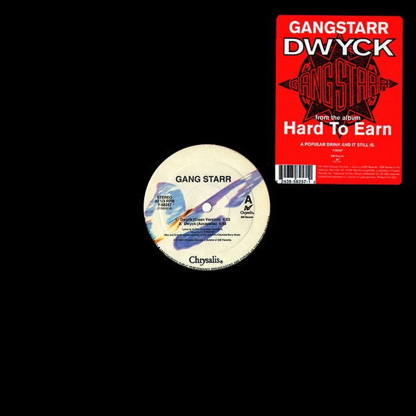 Gang Starr – DWYCK (1994, Vinyl) - Discogs