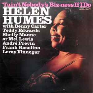 Helen Humes – Swingin' With Humes (1991, Vinyl) - Discogs